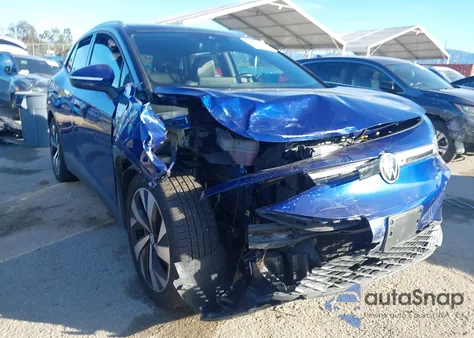 2021 Volkswagen Id.4 Pro S из США, поврежденный, VIN WVGKMPE27MP022019